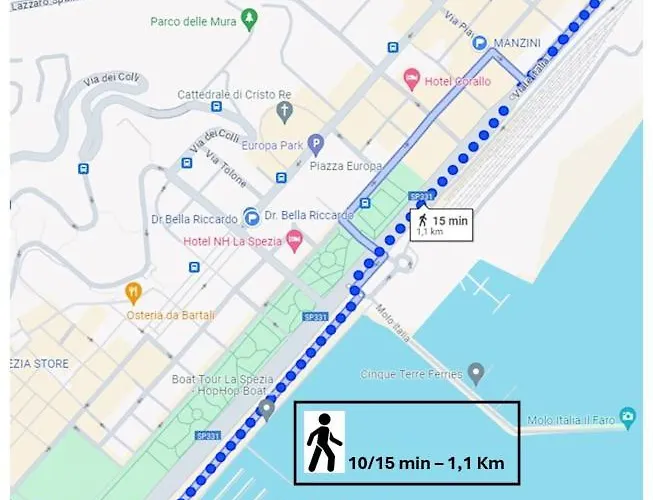 Apartmán Waterfront La Spezia